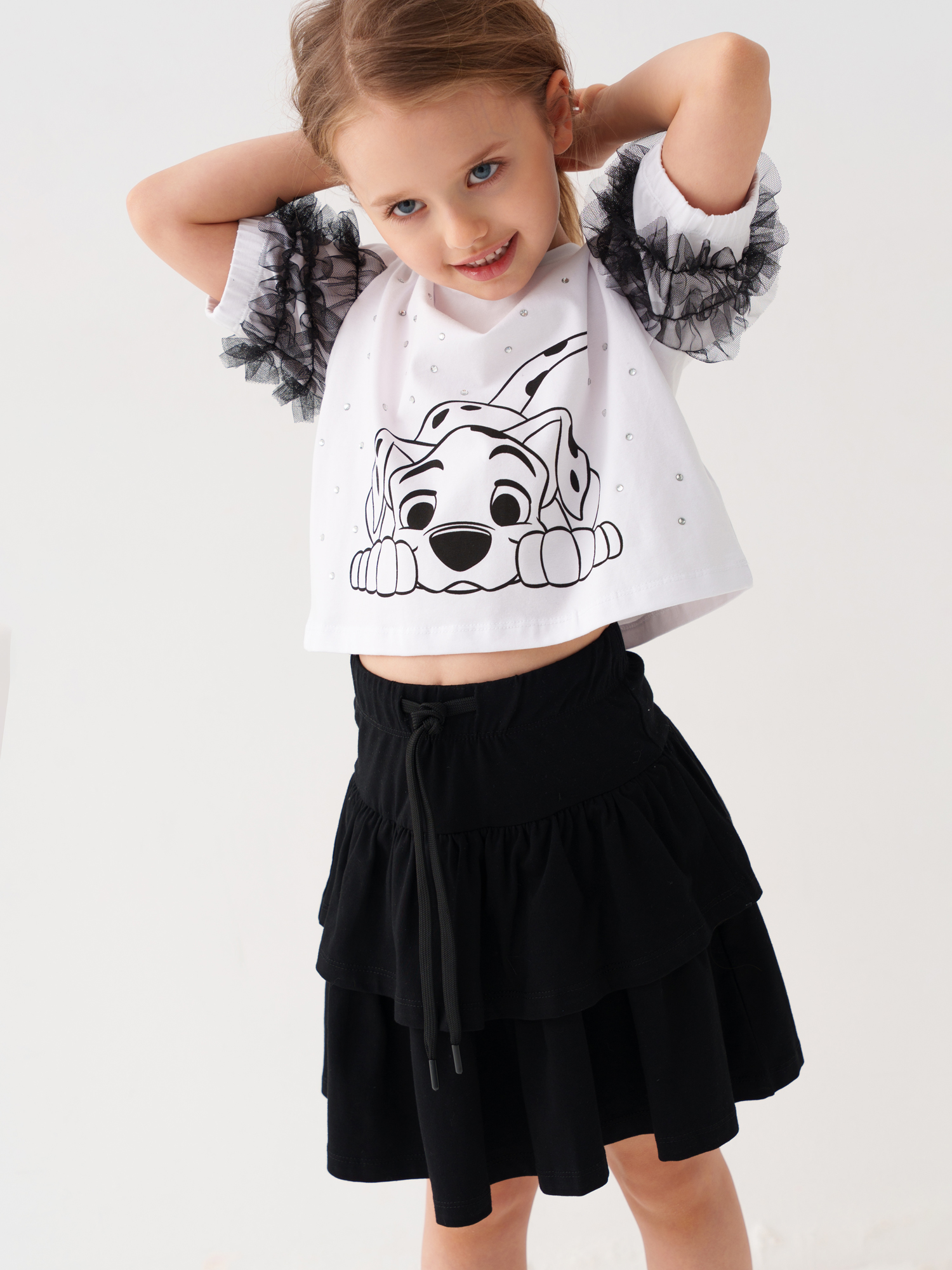 Футболка и юбка PlayToday 12622024 - фото 6