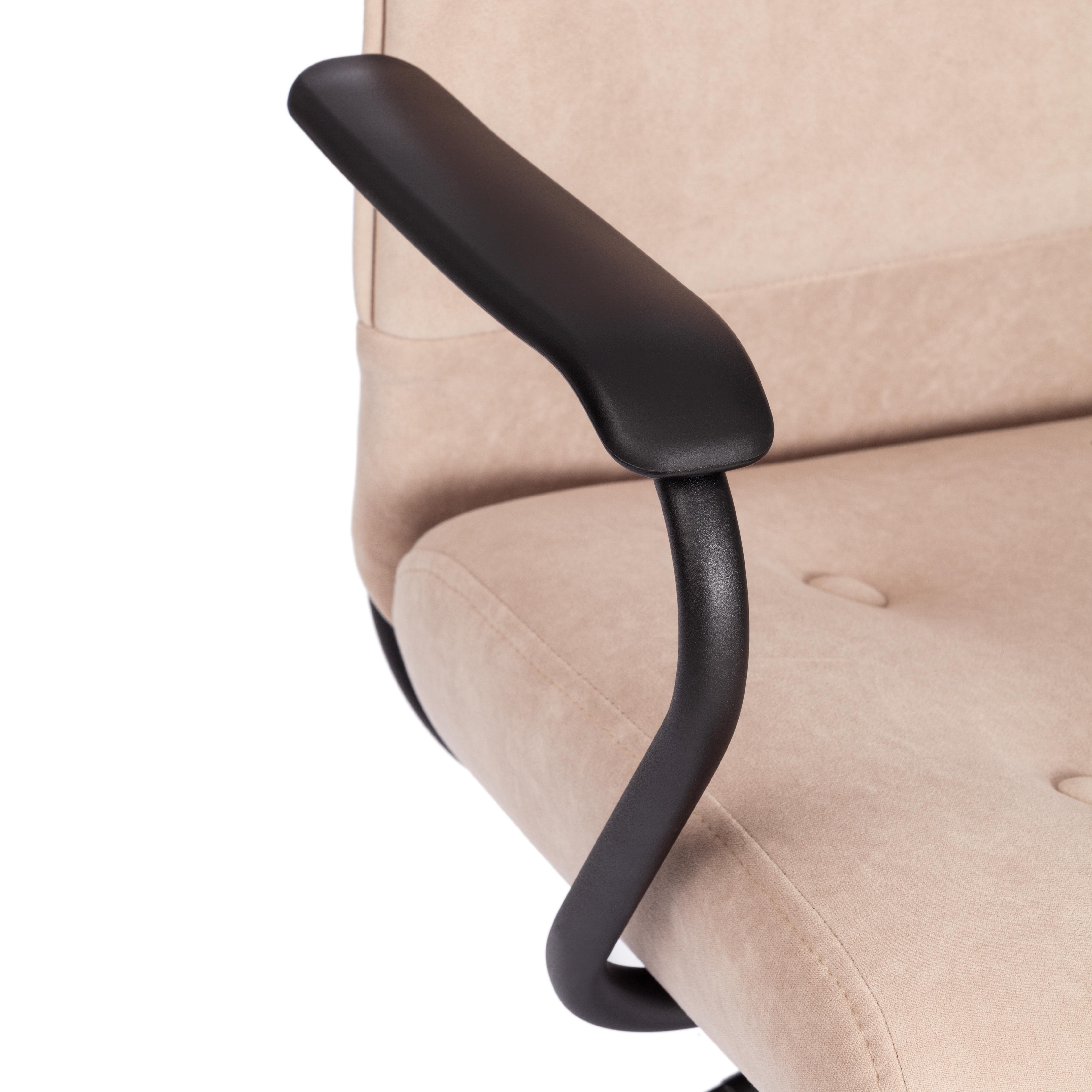 Компьютерное кресло TETCHAIR флок бежевый - фото 16