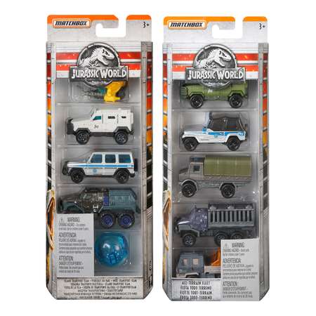 Автомобиль Matchbox Jurassic World в ассортименте