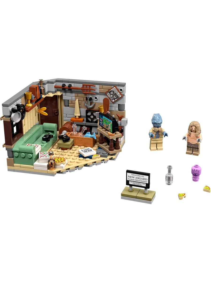 Конструктор LEGO Marvel Super Heroes Новый Асгард Бро Тора 265 дет. - фото 2