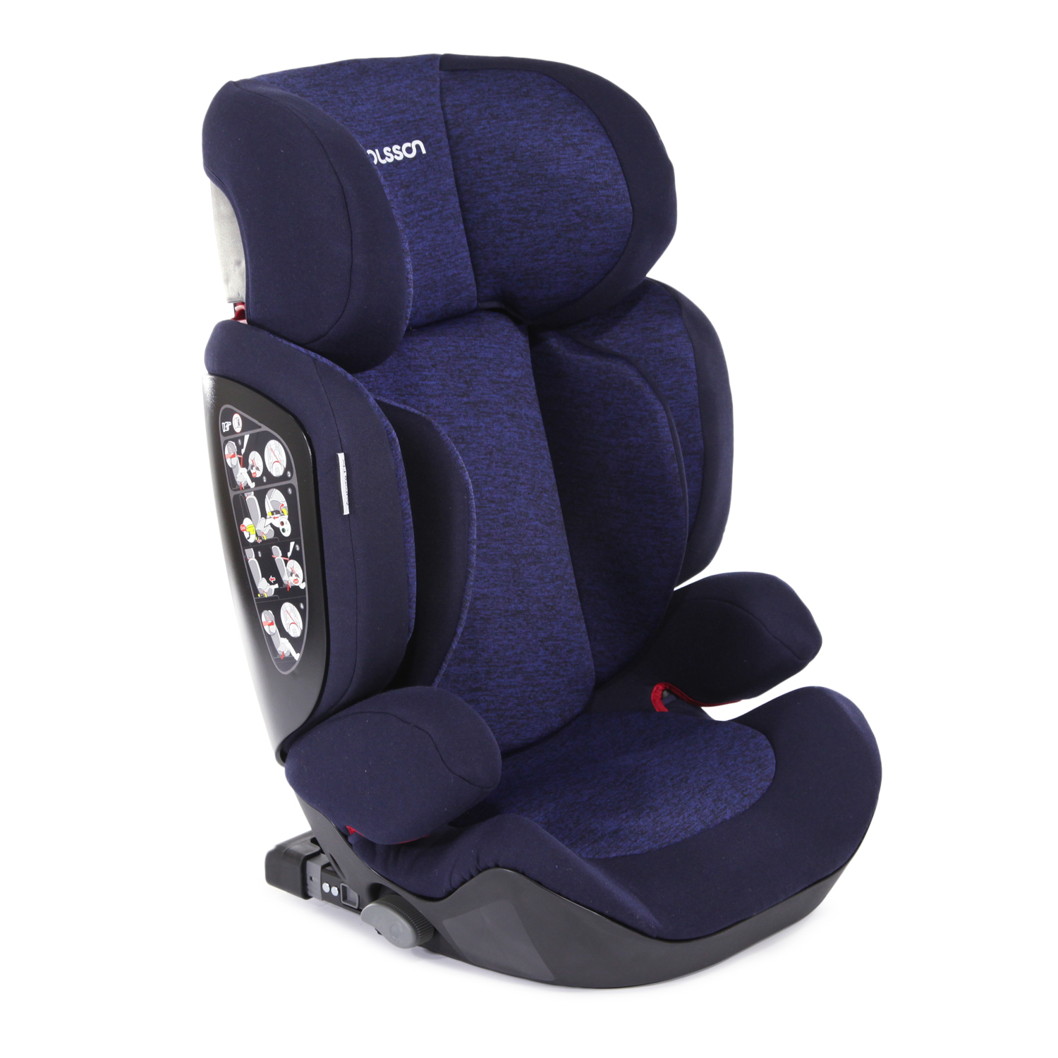 Автокресло Olsson Aurora Fix Blue Isofix 2/3 (15-36 кг) - фото 11