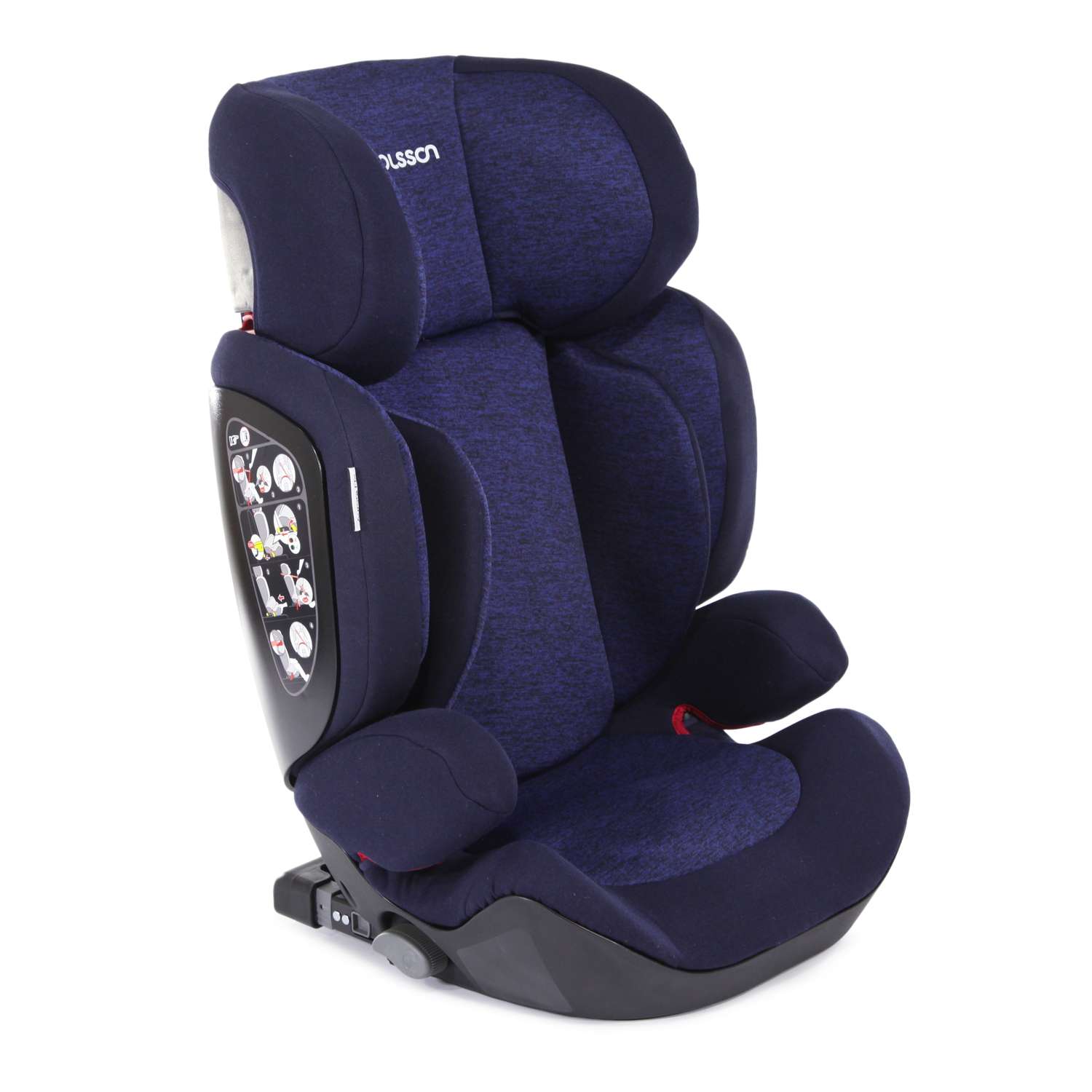 Автокресло Olsson Aurora Fix Blue Isofix 2/3 (15-36 кг) - фото 11