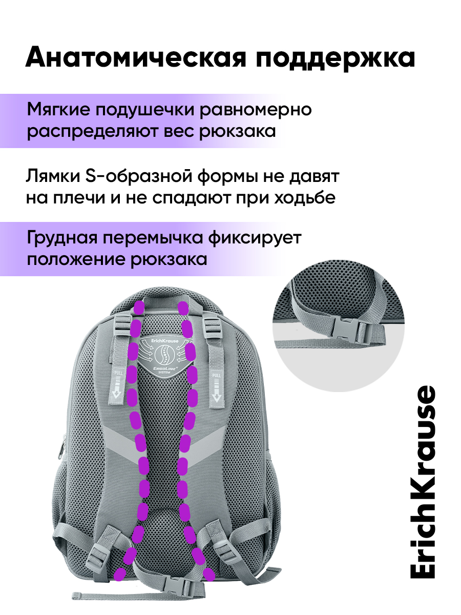 Ранец ErichKrause ErgoLine - фото 7