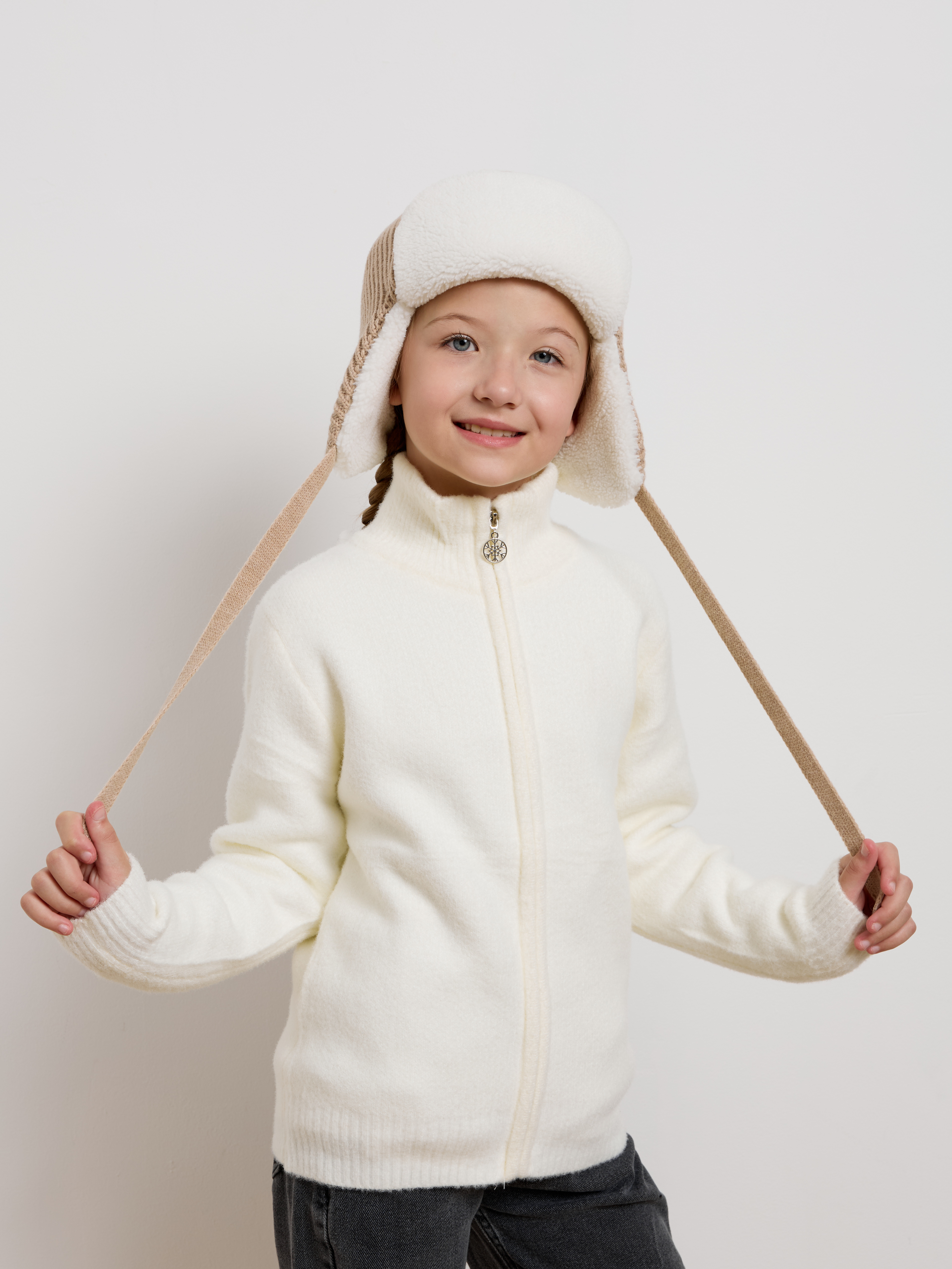 Шапка-ушанка Starkoff Kids Д301112 - фото 7