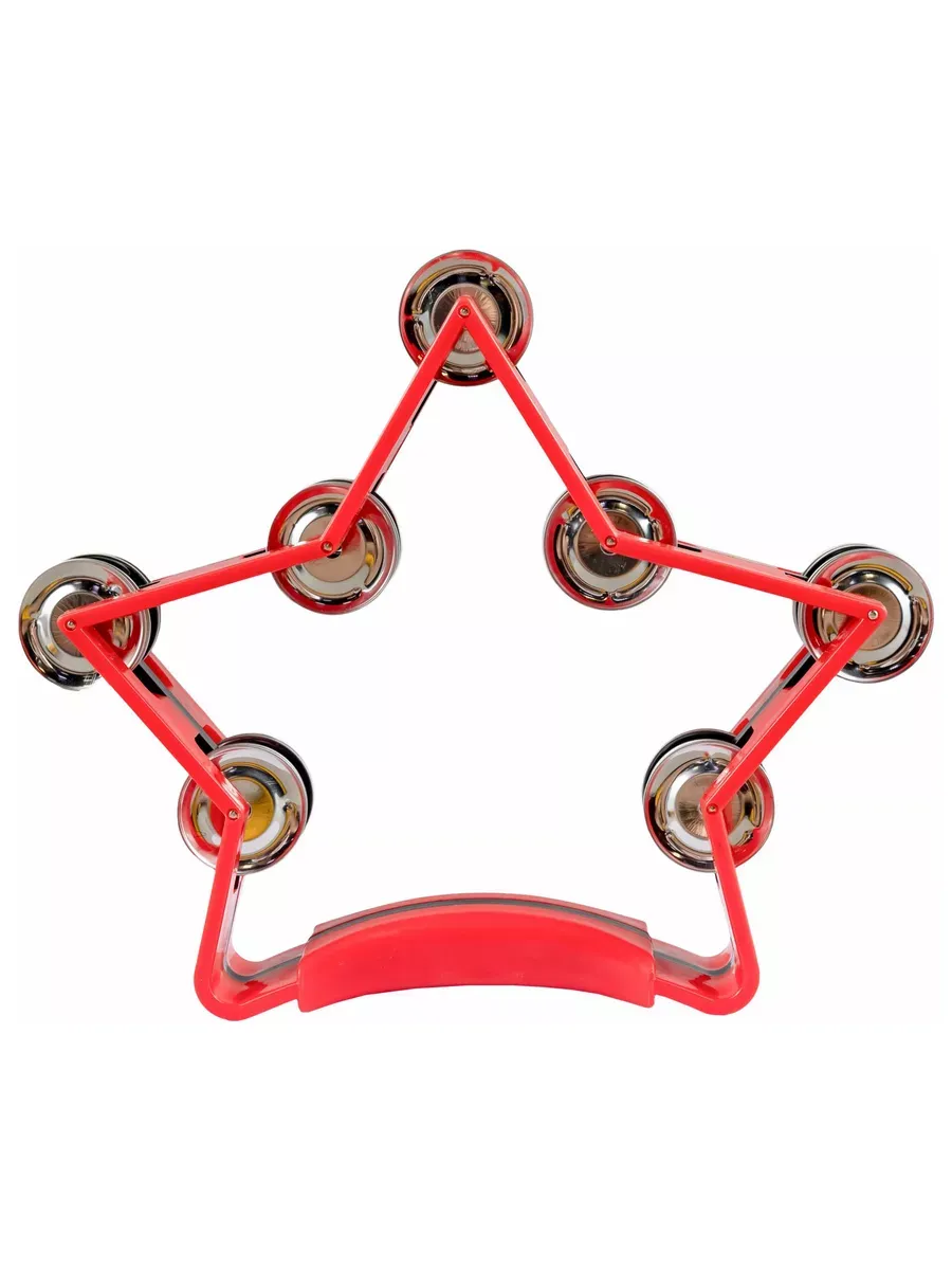 Игрушка музыкальная EASTTOP DF104 RED бубен - фото 1