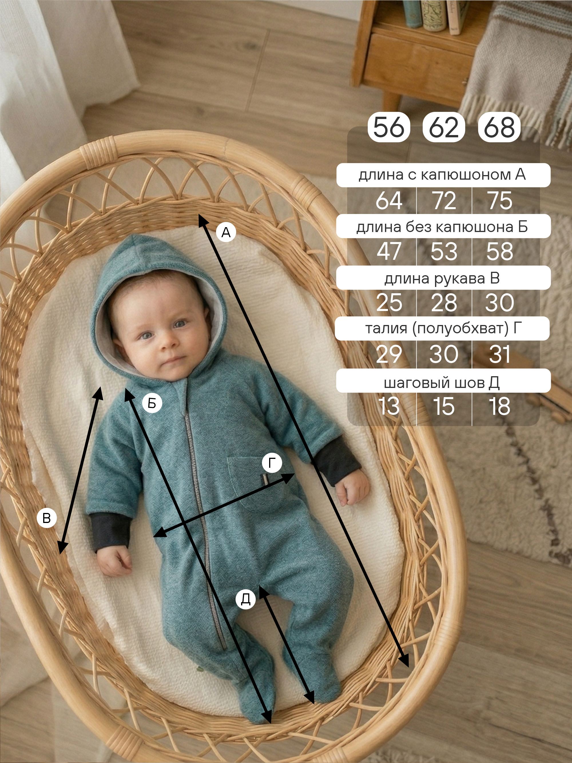 Комбинезон СОННЫЙ ГНОМИК 2032/3 - фото 14