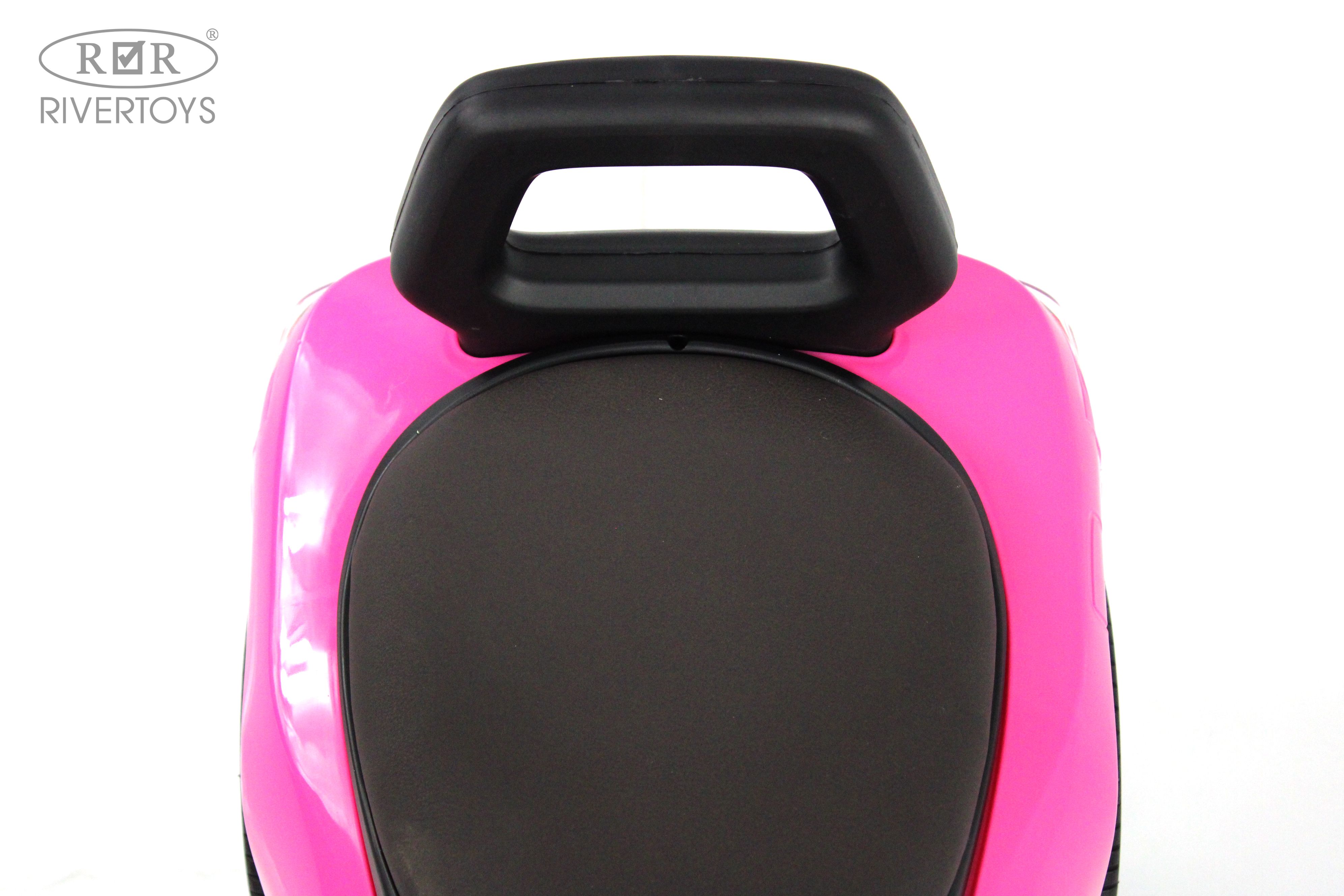 Каталка RIVERTOYS Z002ZZ-D-PINK розовый - фото 7