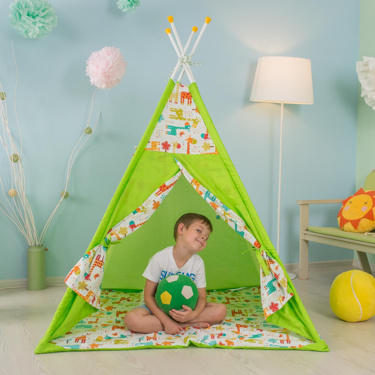 Палатка Polini kids Жираф - фото 17