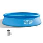 Надувной бассейн Intex Easy Set 305х61 см с фильтр-насосом от 6 лет