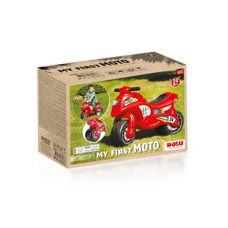 Мотоцикл-каталка DOLU My 1st Moto красный