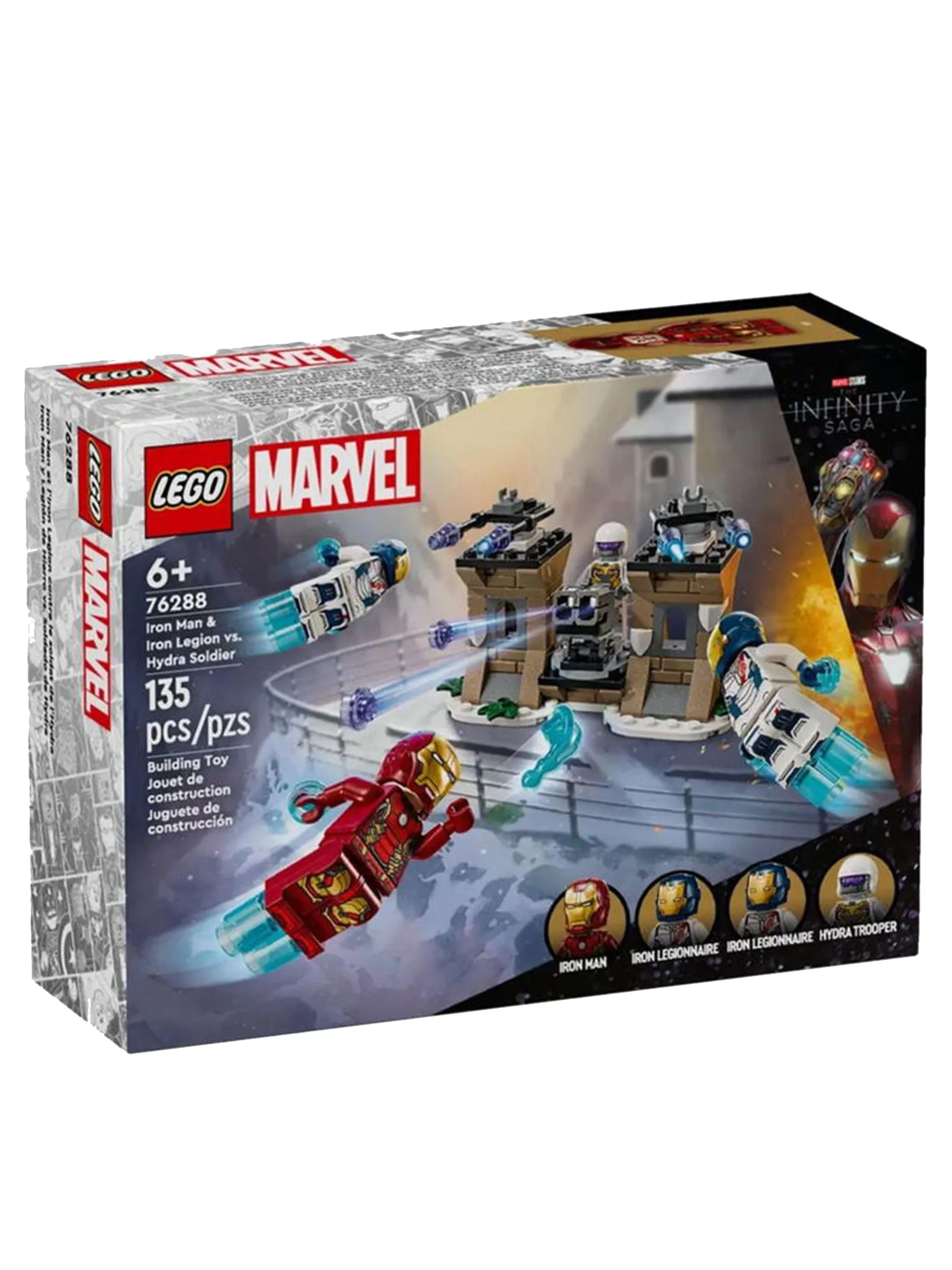 Конструктор LEGO Marvel Super Heroes Железный человек 135 дет. - фото 7