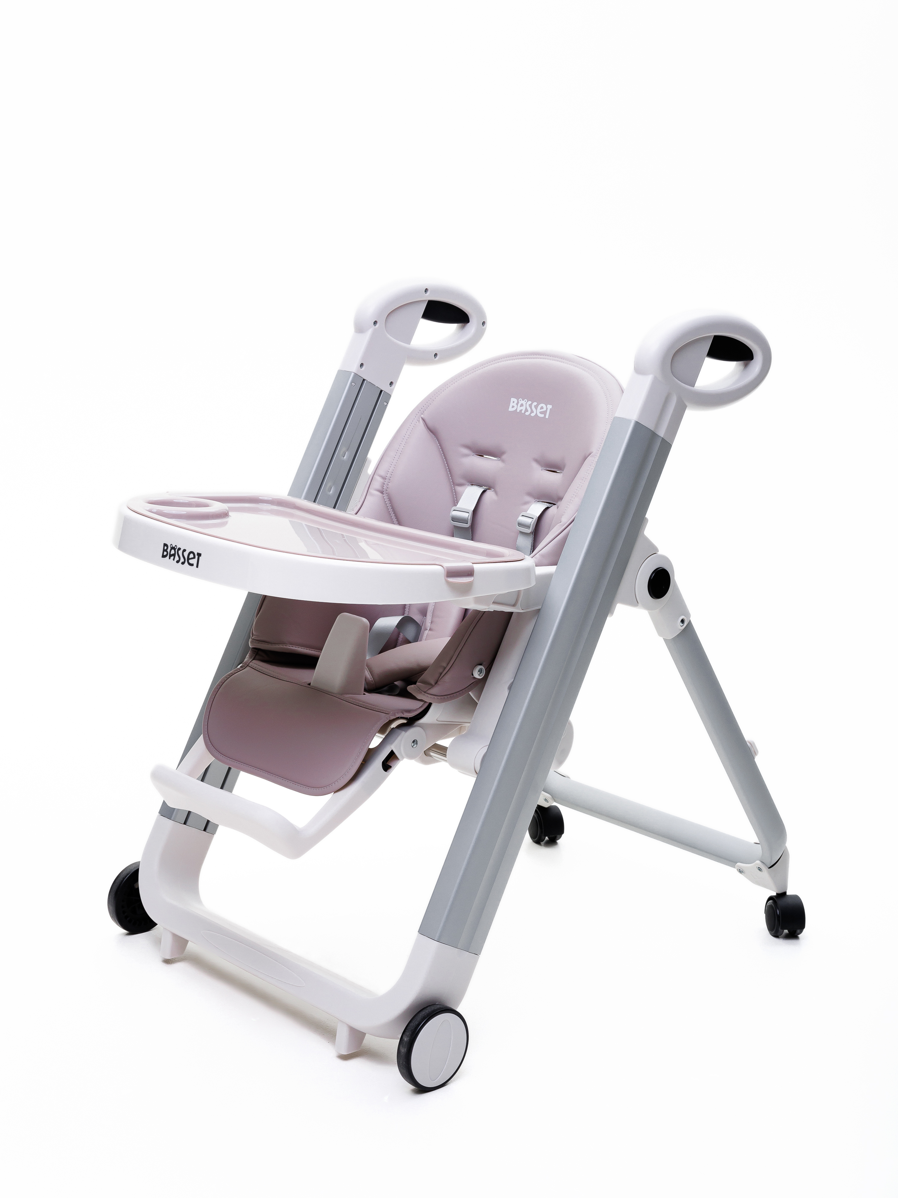 Стульчик для кормления BASSET B2 серый - фото 18