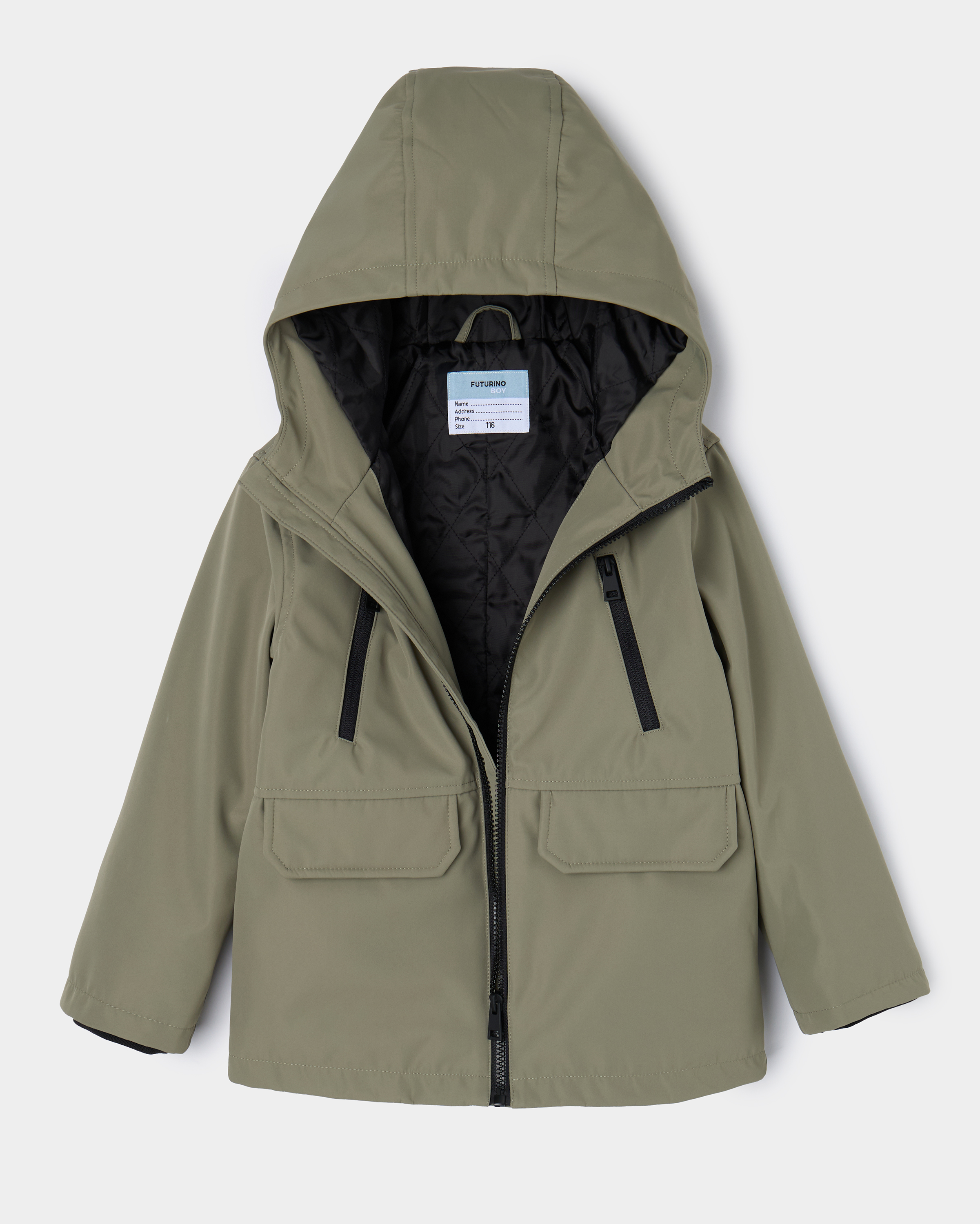 Куртка-парка Futurino S26FU1-FR212kb-24 - фото 3