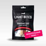 Лакомства для собак LIGHT BITES 40г Жевательная щетка для чистки зубов микс (кальциевая косточка + косточка со вкусом говядины) LB027