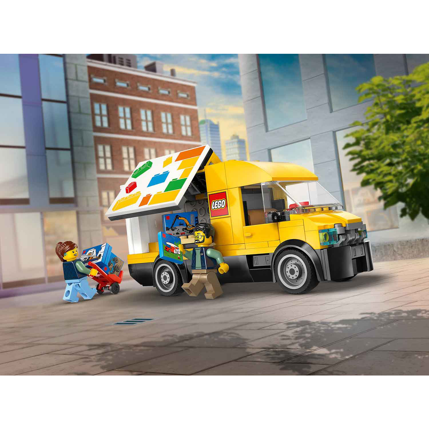 Конструктор LEGO City Фургон ЛЕГО 276 дет. - фото 8