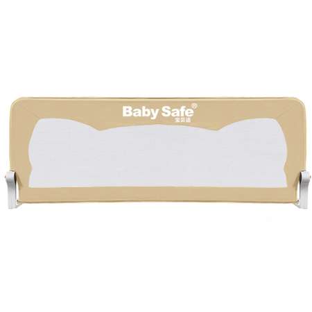 Барьер защитный для кровати Baby Safe защитный для кровати Ушки 150х66 бежевый