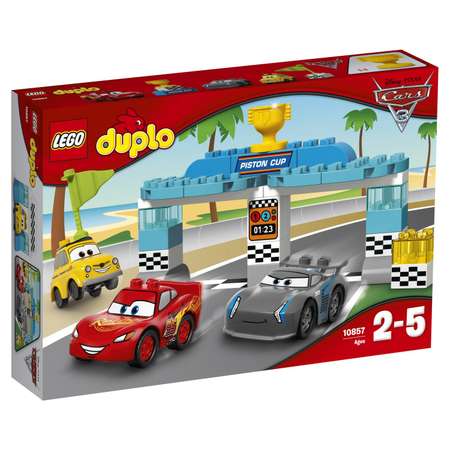 Конструктор LEGO DUPLO Гонка за Кубок Поршня блочный
