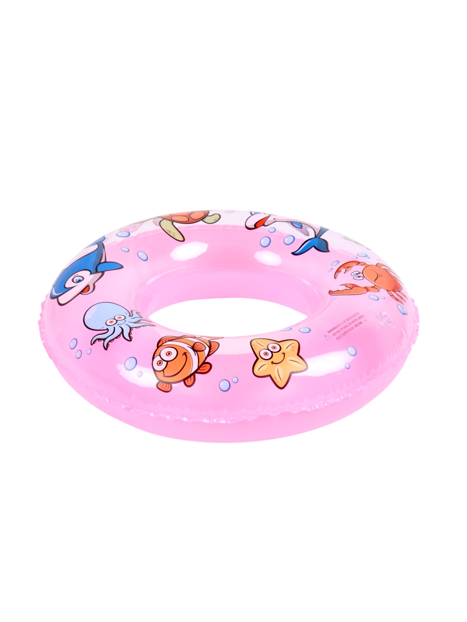 Круг для плавания На волне розовый - фото 2
