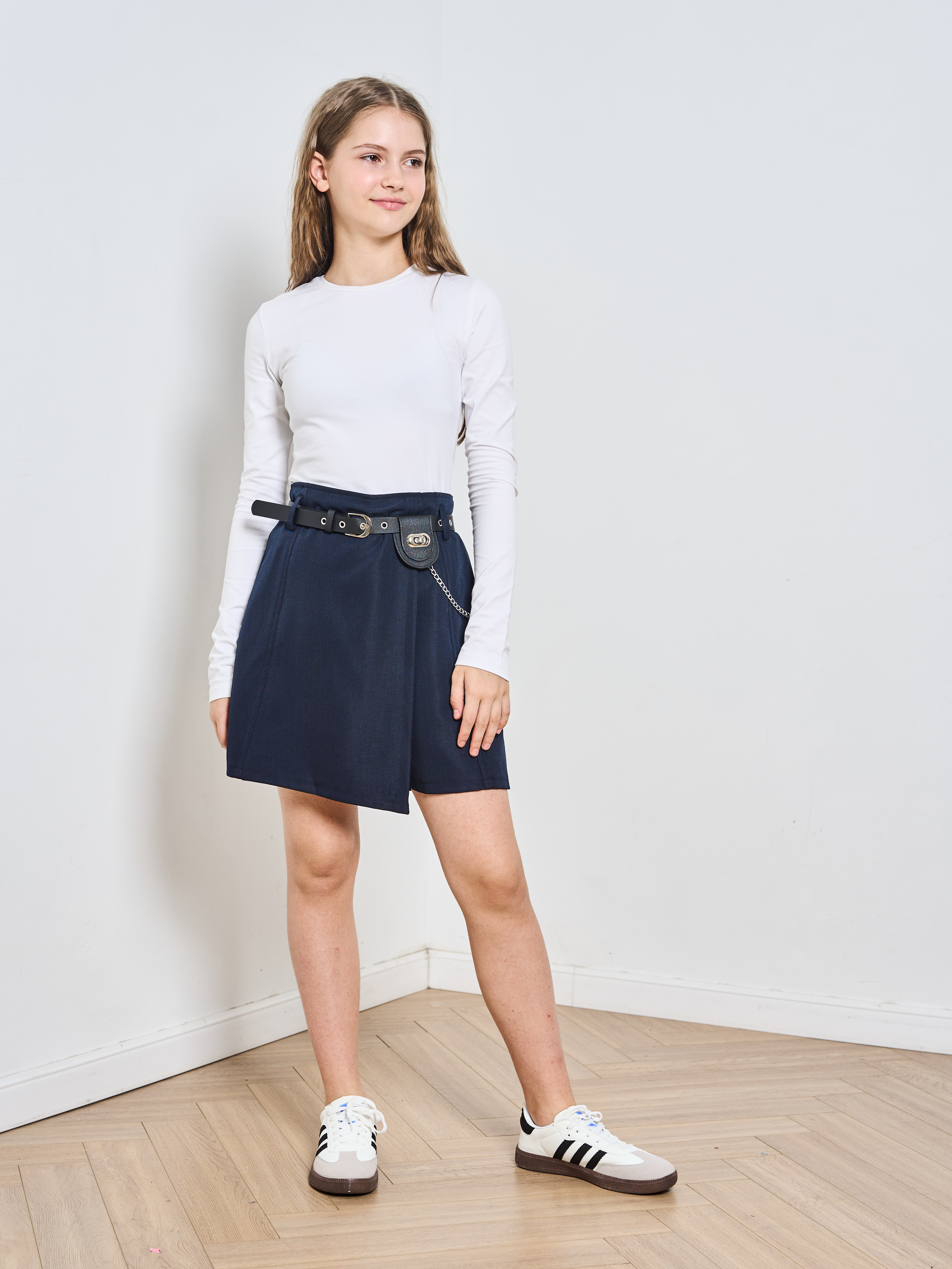 Шорты СИНЯЯ МОДА W4921-G39 - фото 4