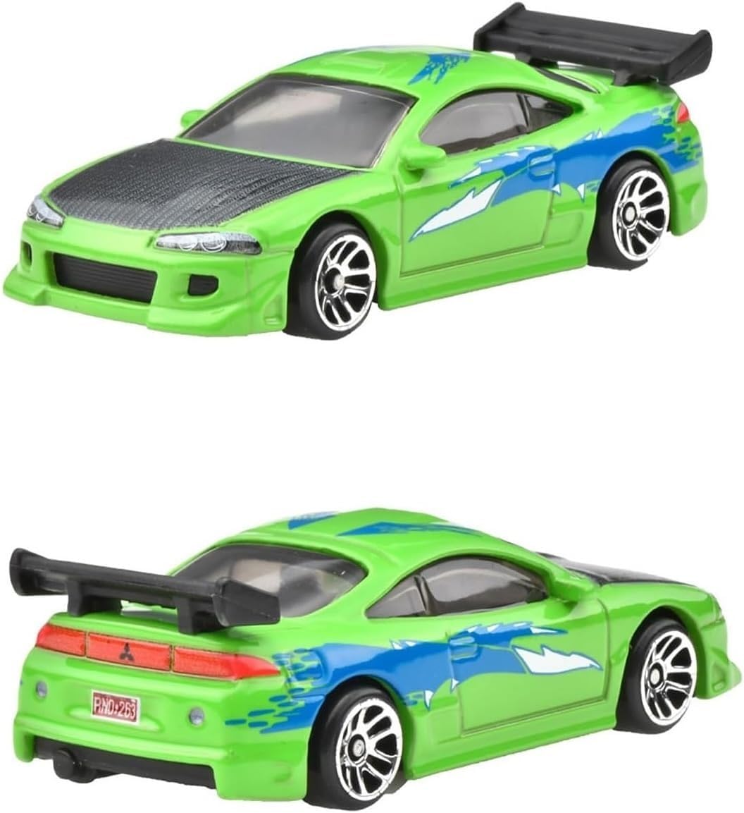 Автомобиль Hot Wheels Mitsubishi Fast and Furious 1:64 HNR88/JBY29 - фото 1