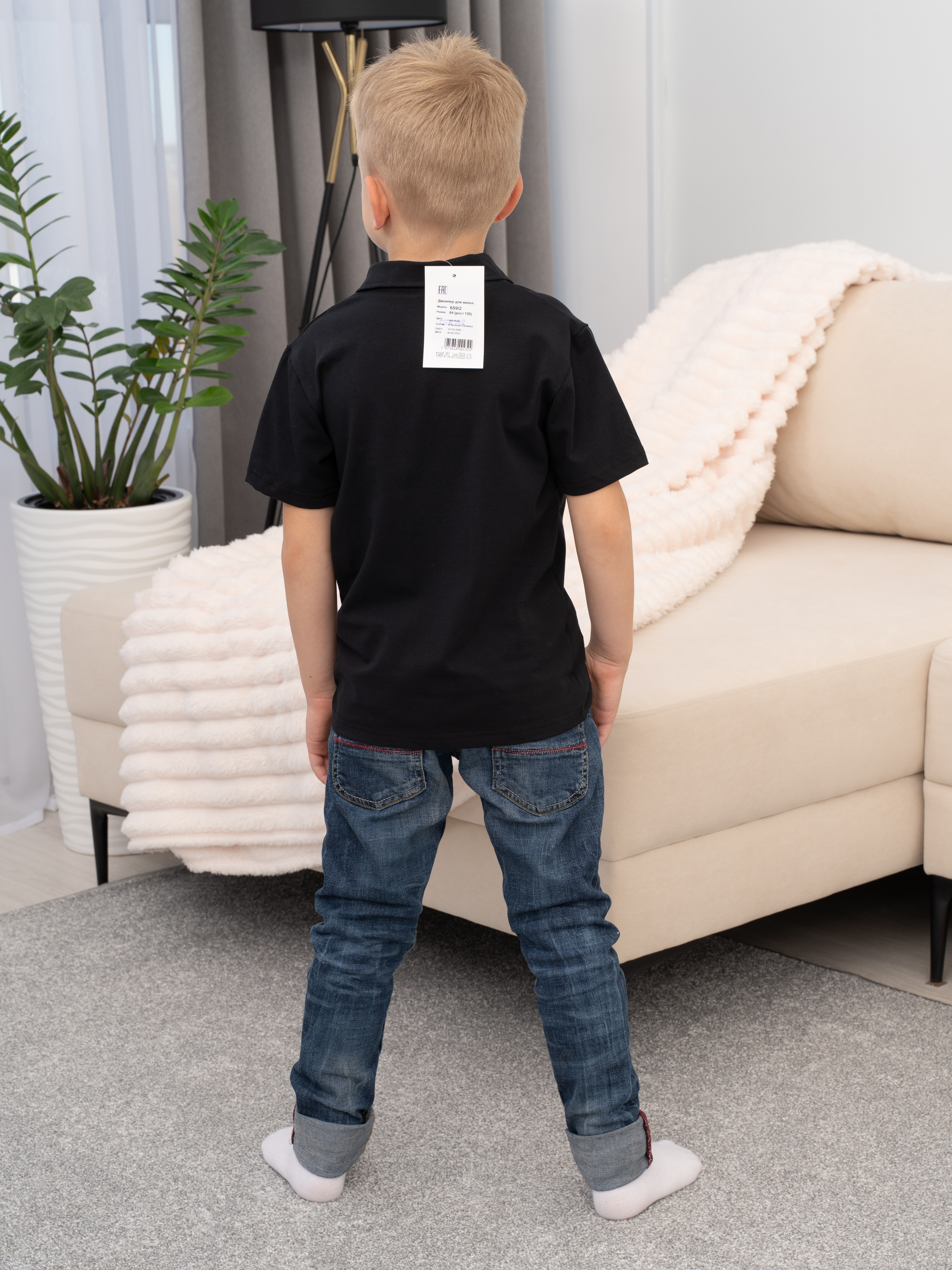 Поло Утенок 659 черный - фото 17