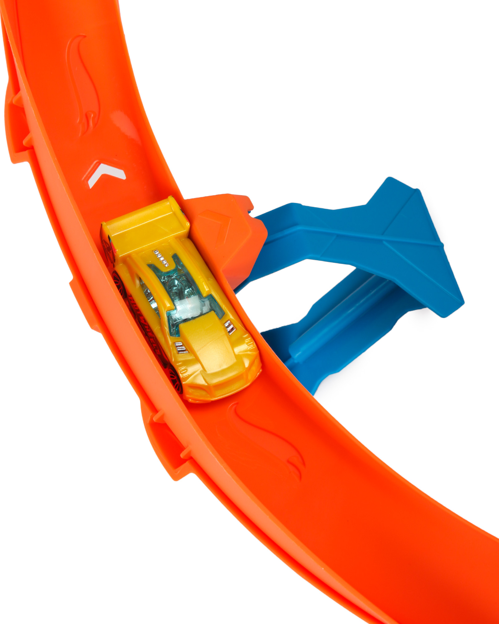 Трек Hot Wheels с трамплином и мотором 3 в 1 JDB49 - фото 6