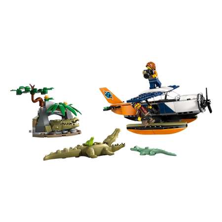 Конструктор LEGO City Jungle Explorer Water Plane блочный