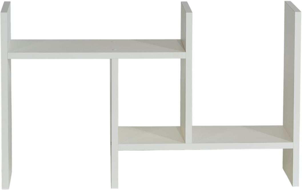 Полка для книг Comfort Avenue Матильда белый 101 45х72.6х15 - фото 2