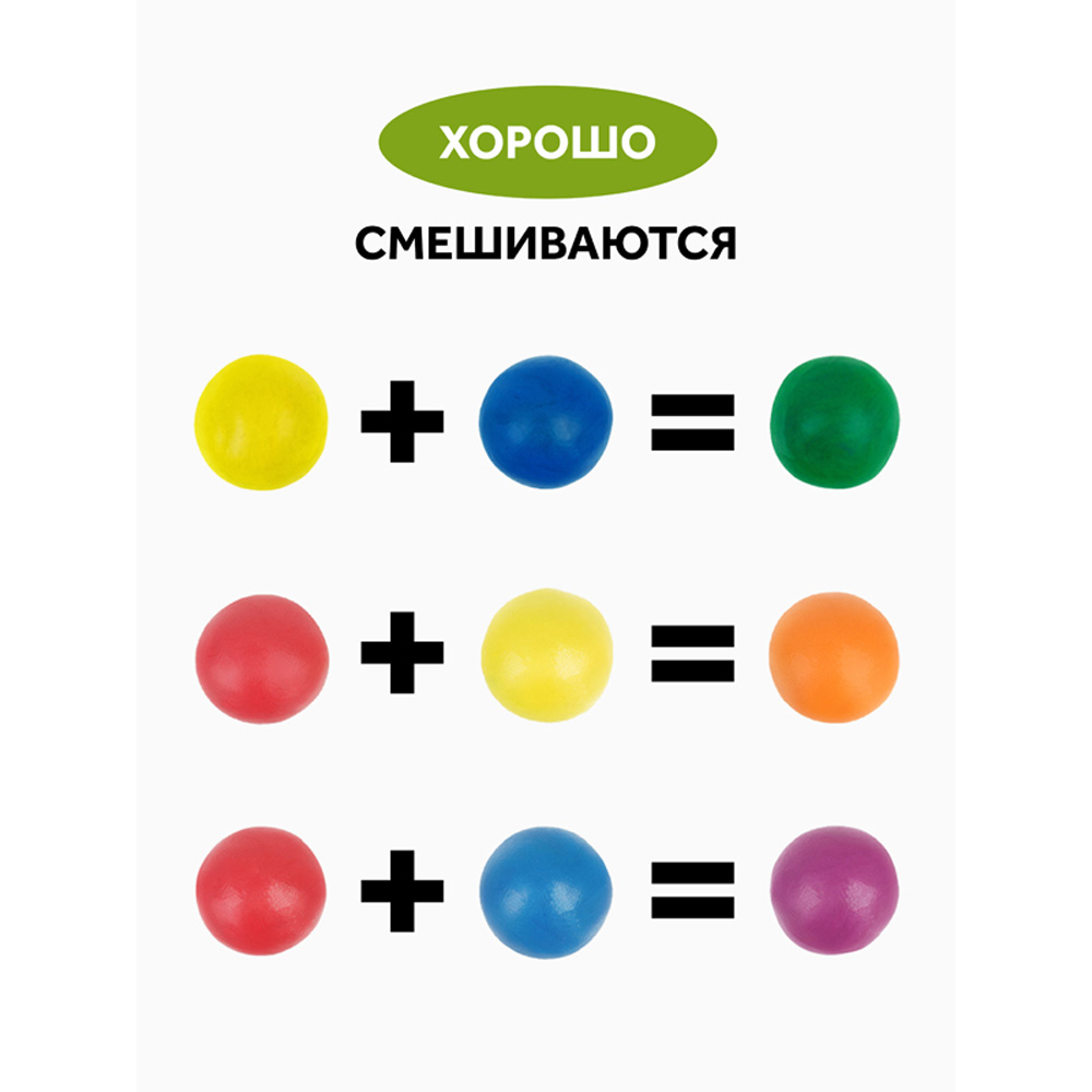 Пластилин Gamma_ восковой 6 цв. - фото 6