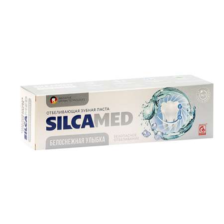 Зубная паста SILCAMED с фтором Мята
