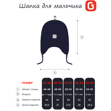 Шапка GUSTI