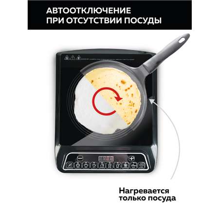 Индукционная плитка GFGRIL Компактная GF-INP10 с 1 конфоркой