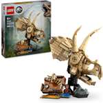 Конструктор LEGO Jurassic World Череп Трицератопса блочный