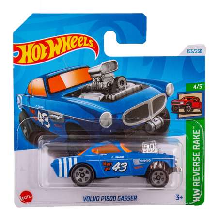 Автомобиль Hot Wheels Volvo P1800 Gasser