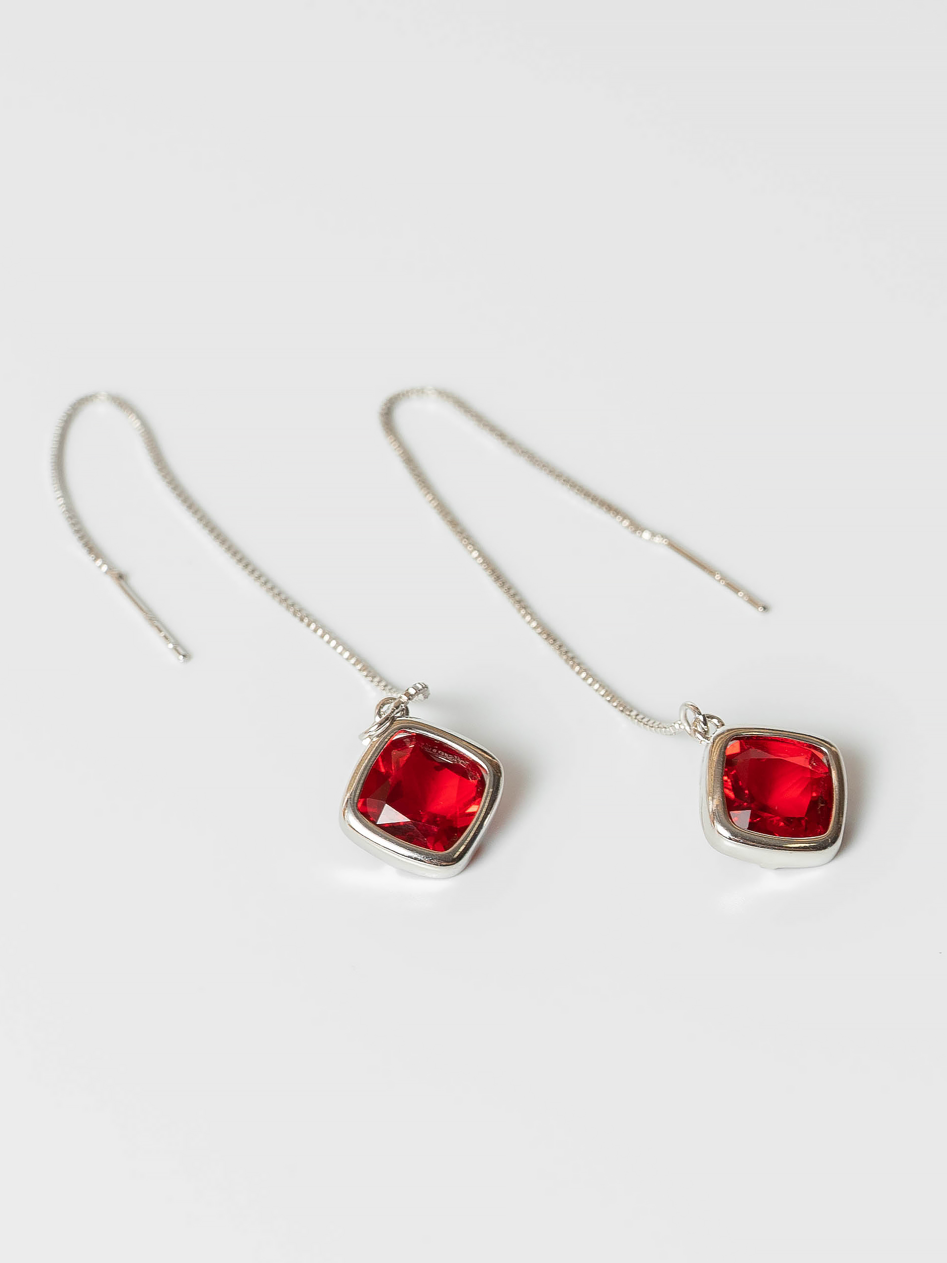 Серьги Shine and Beauty 75912-9-КРАСН - фото 3