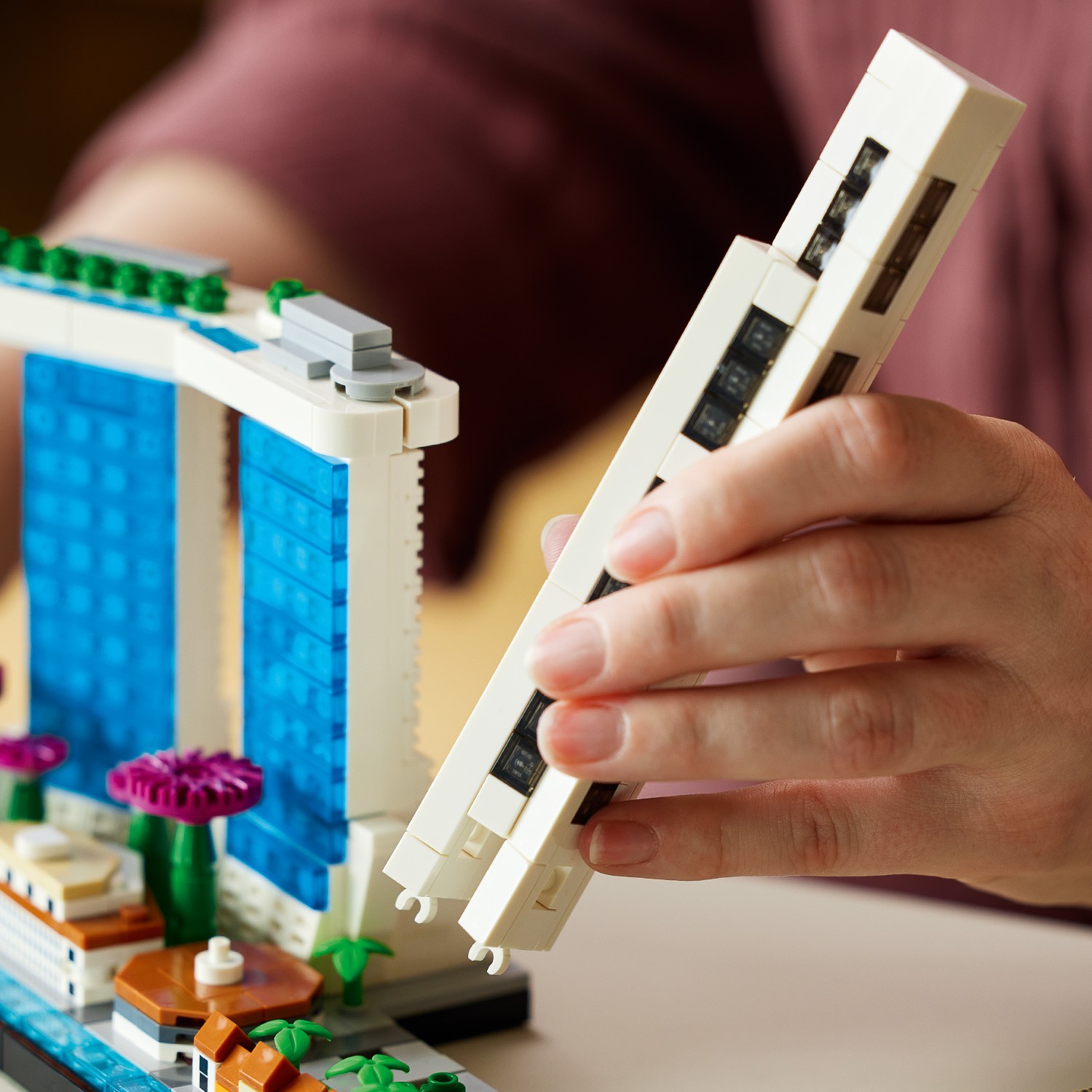 Конструктор LEGO Architecture Сингапур блочный - фото 12