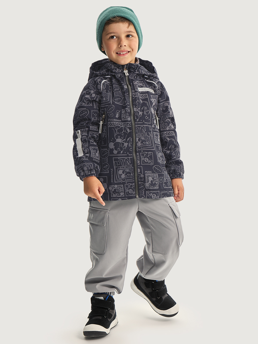 Ветровка NIKASTYLE 4л2326 антрацит - фото 11