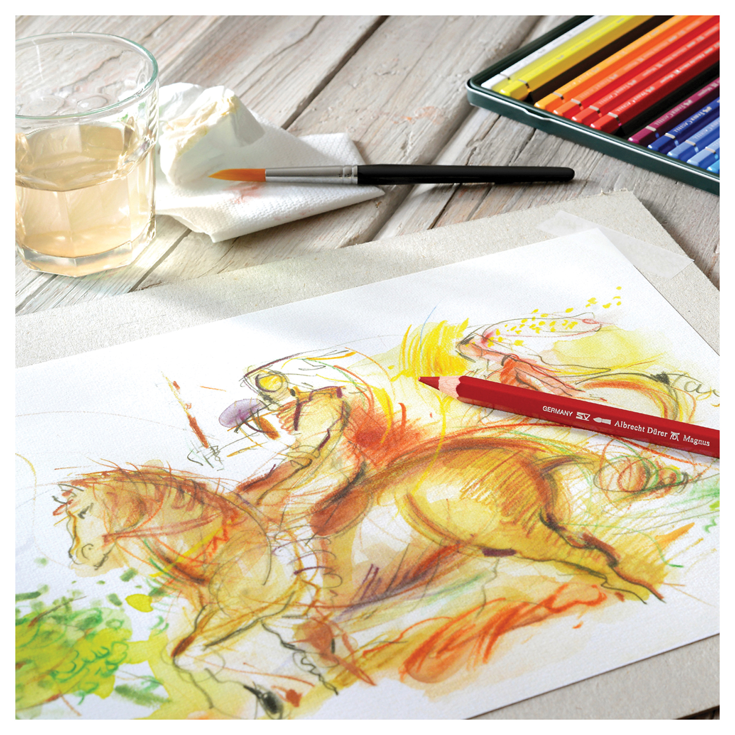 Краски акварель Faber Castell 24 цв. - фото 4