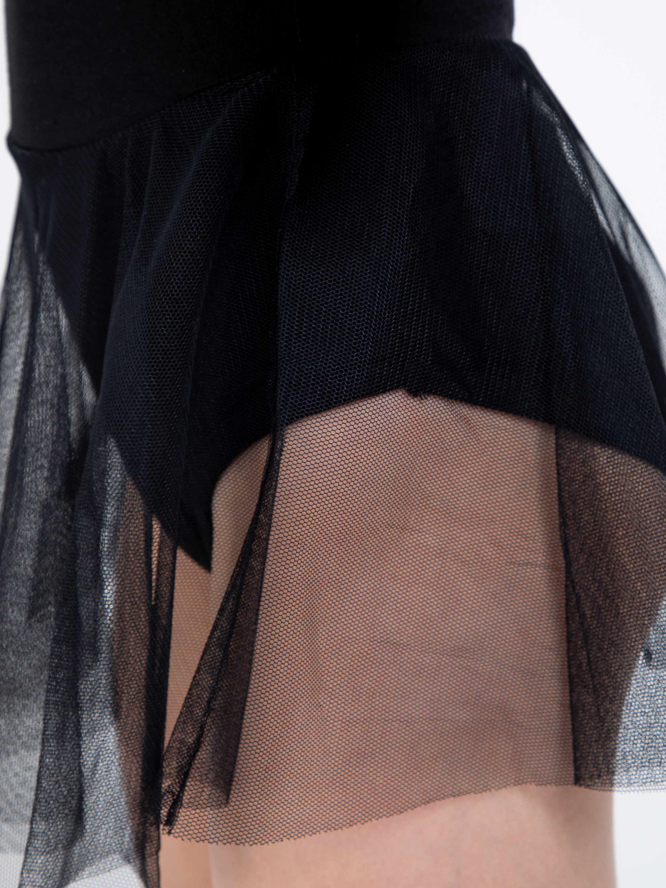 Купальник гимнастический STELLA MODA 26403._черный - фото 7