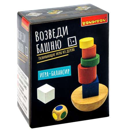 Настольная игра Bondibon балансир развивающий Башня