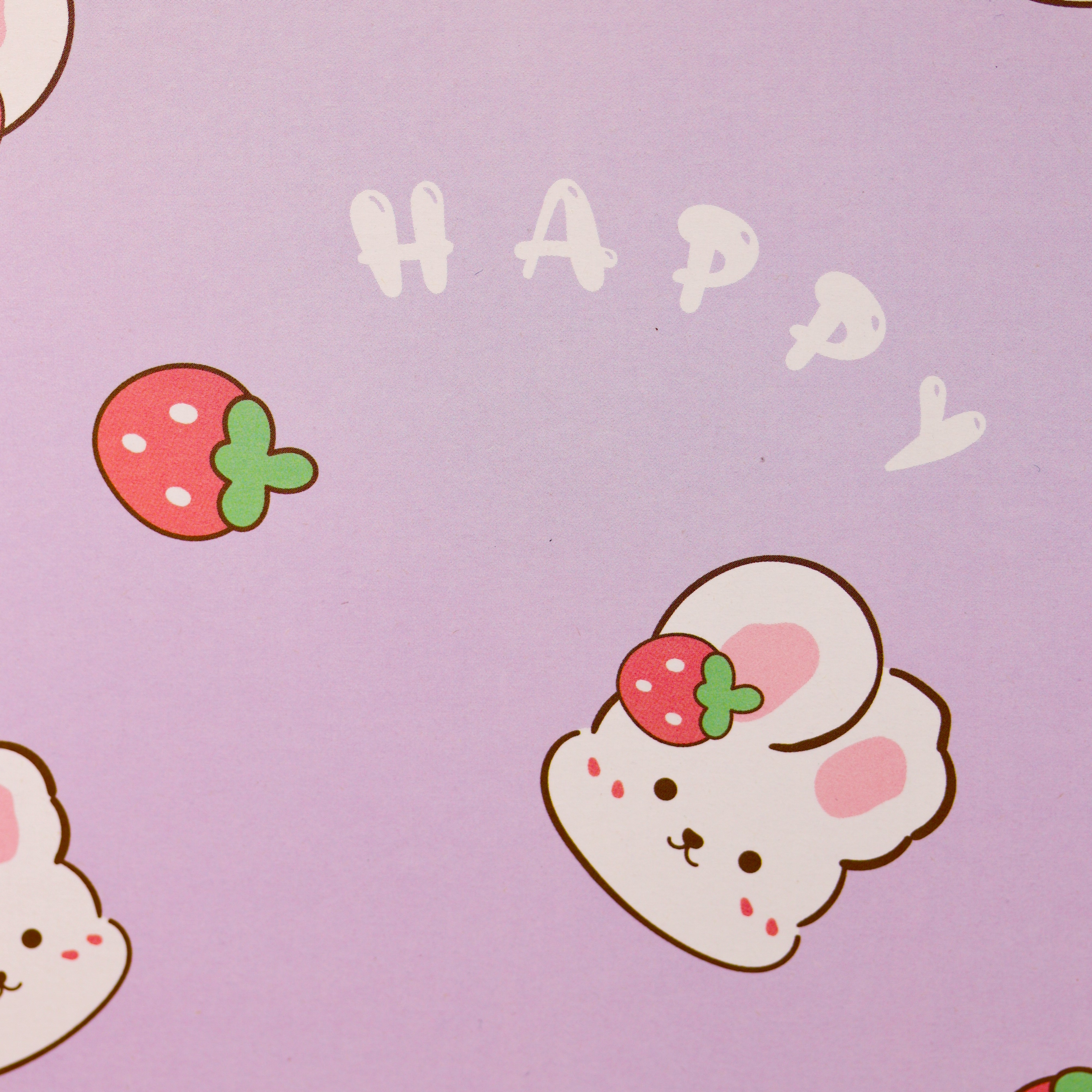 Зеркало настольное для макияжа iLikeGift Happy bunny purple - фото 7