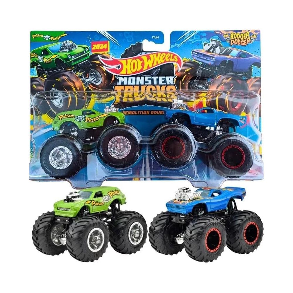 Игровой набор Hot Wheels Взаимное уничтожение 2шт FYJ64 - фото 1