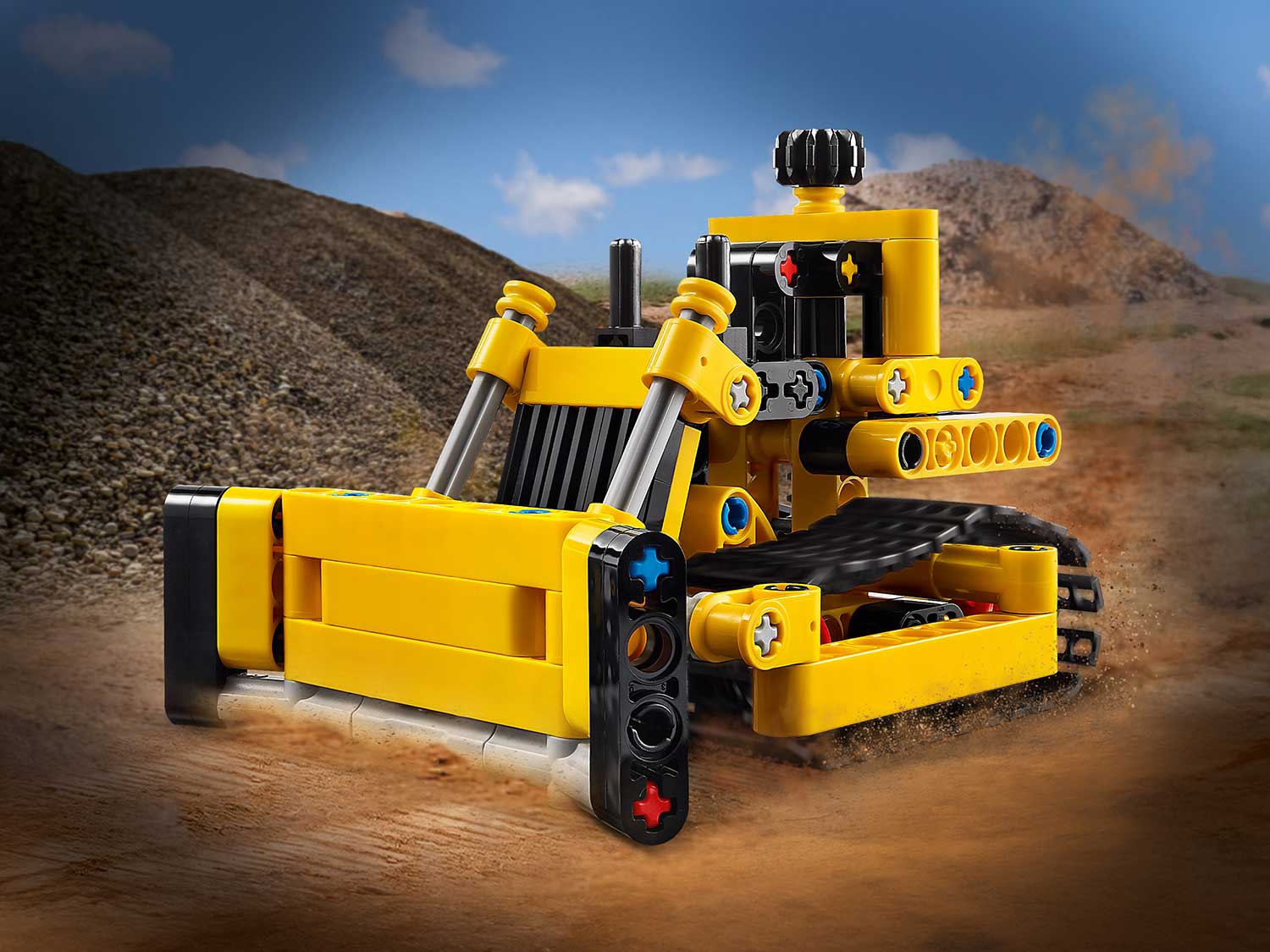 Конструктор LEGO Technic Тяжелый бульдозер 42163 195 дет. - фото 9