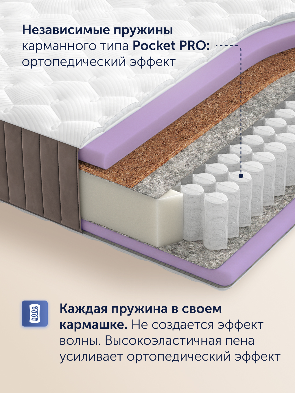 Матрас buyson BuyCharm 140х200 - фото 5