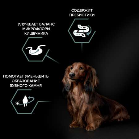 Корм для собак PRO PLAN мелких и карликовых пород с чувствительным пищеварением с комплексом Optidigest ягненок с рисом 3кг