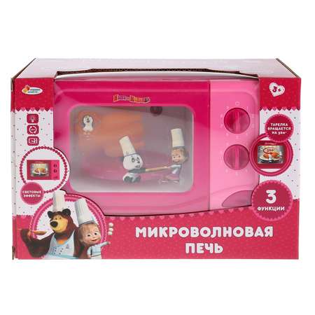 Игрушка Маша и Медведь микроволновка