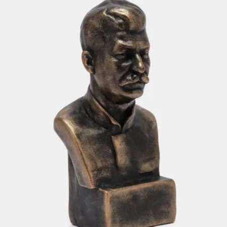 Бюст гипсовый Дом ремёсел Сталин бронза