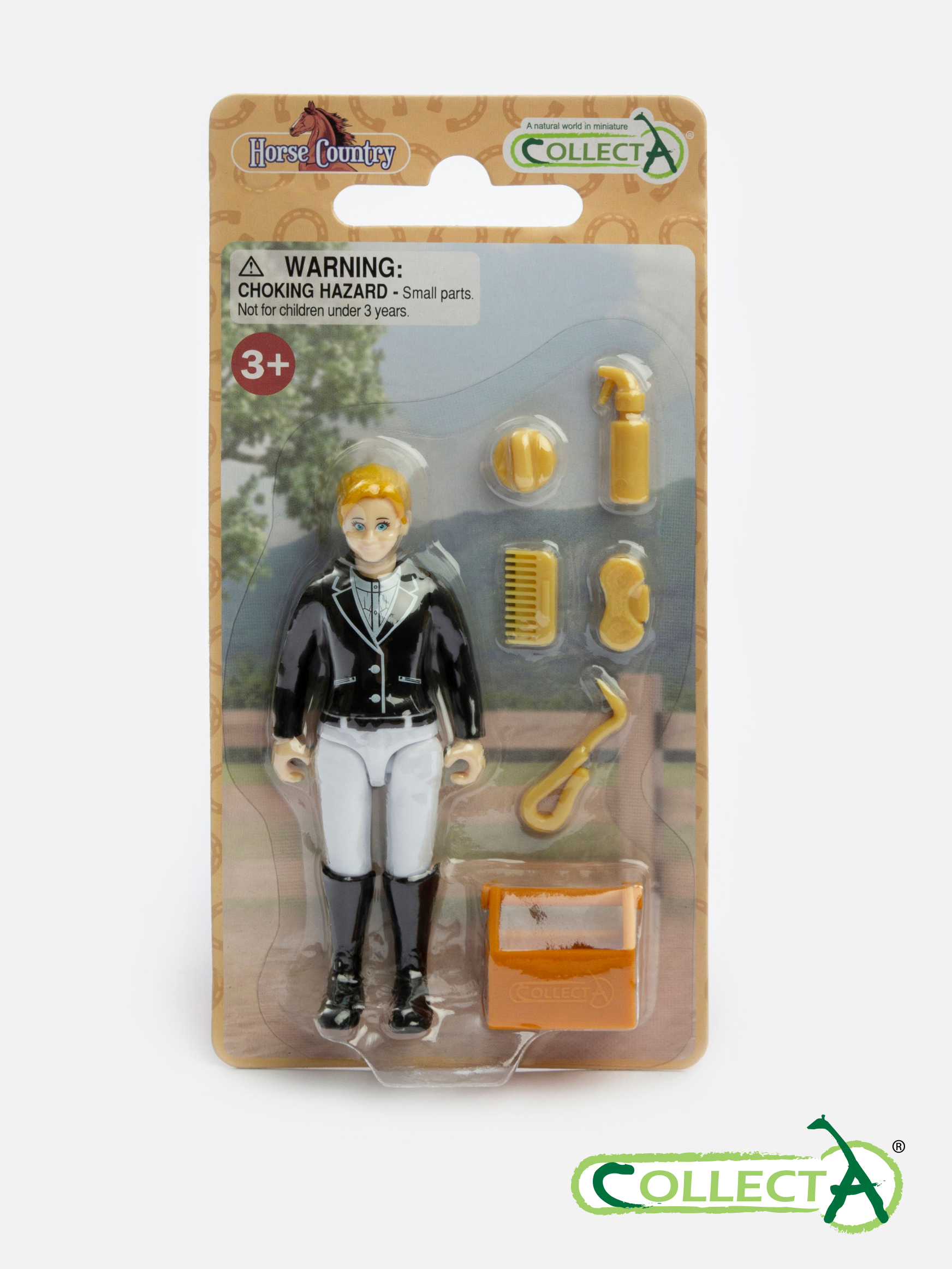 Игровой набор Collecta Наездница и аксессуары 16 см - фото 10