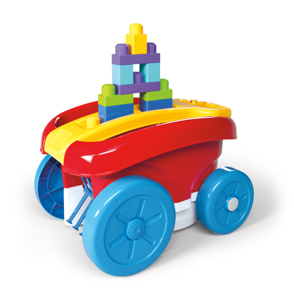 Конструктор Mega Bloks Block Scooping Wagon 20 дет. - фото 2