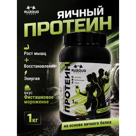 Яичный протеин RuzOvo Sport Фисташковое мороженое